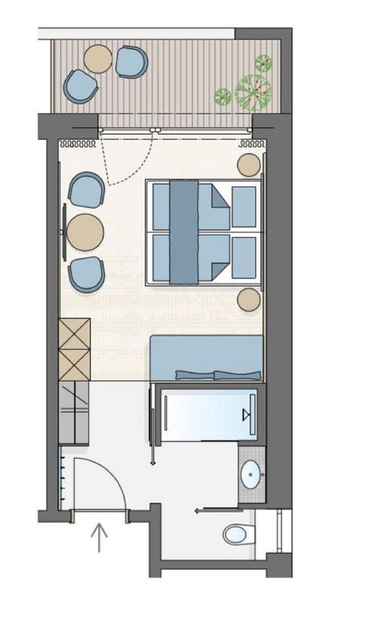 Doppelzimmer mit Schlafsofa