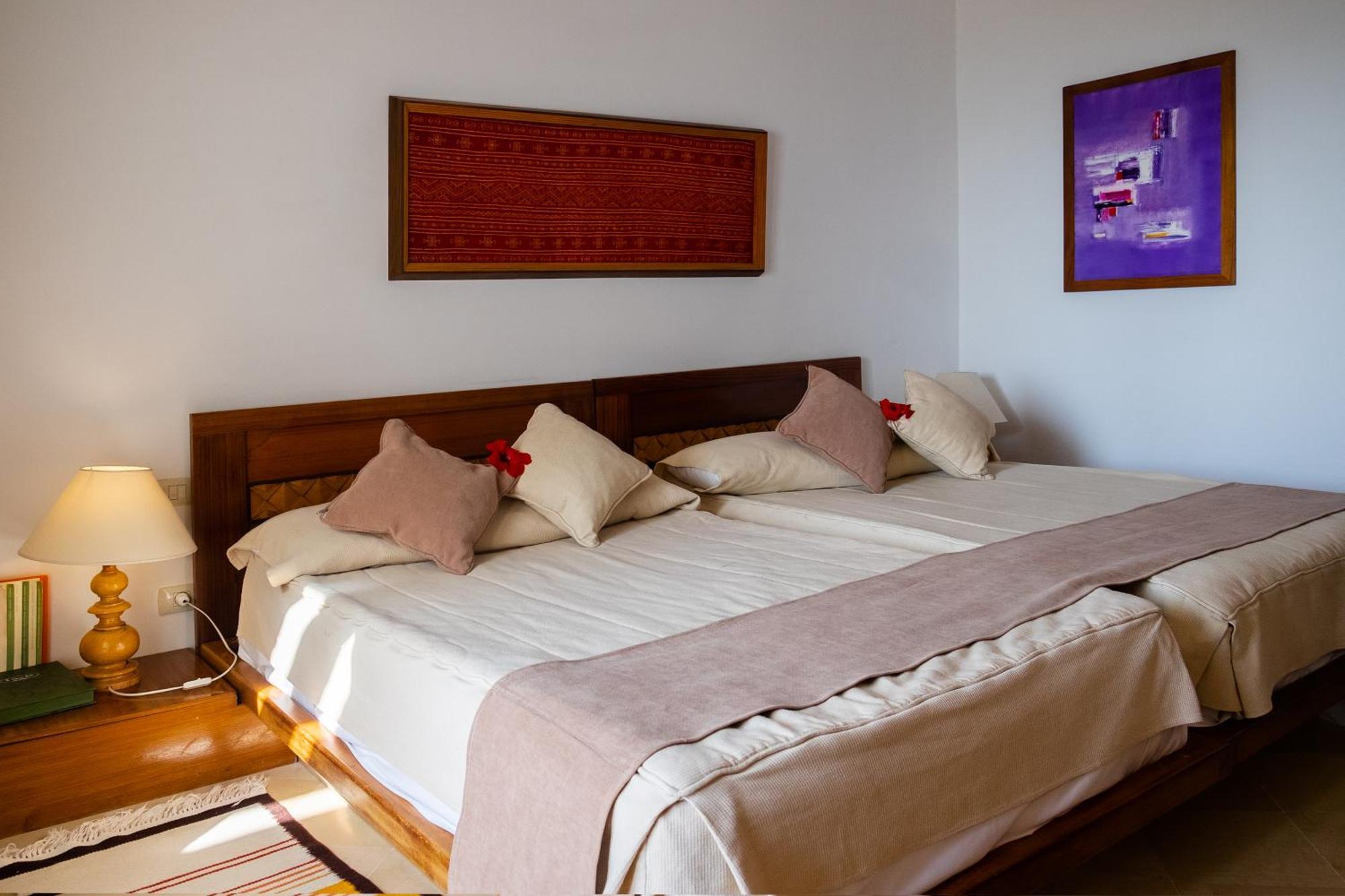 Doppelzimmer mit Gartenblick