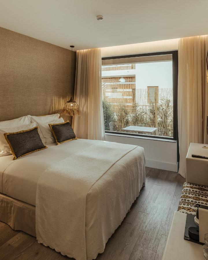 Deluxe Doppel-/Zweibettzimmer mit Gartenblick