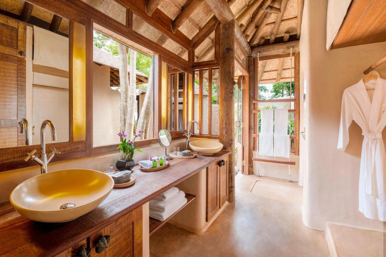 Villa mit 1 Schlafzimmer, Schlafsofa und Gartenblick