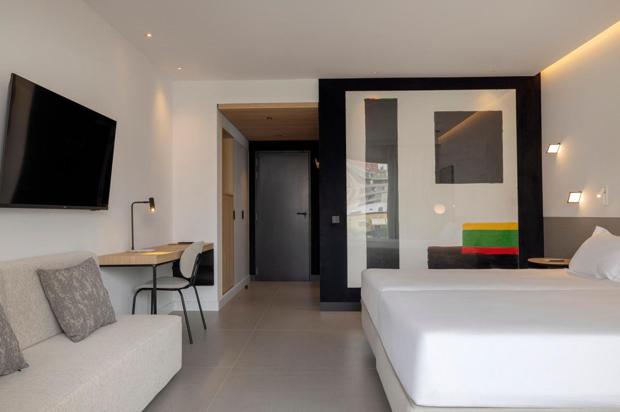 Doppelzimmer mit Stadtblick und Balkon