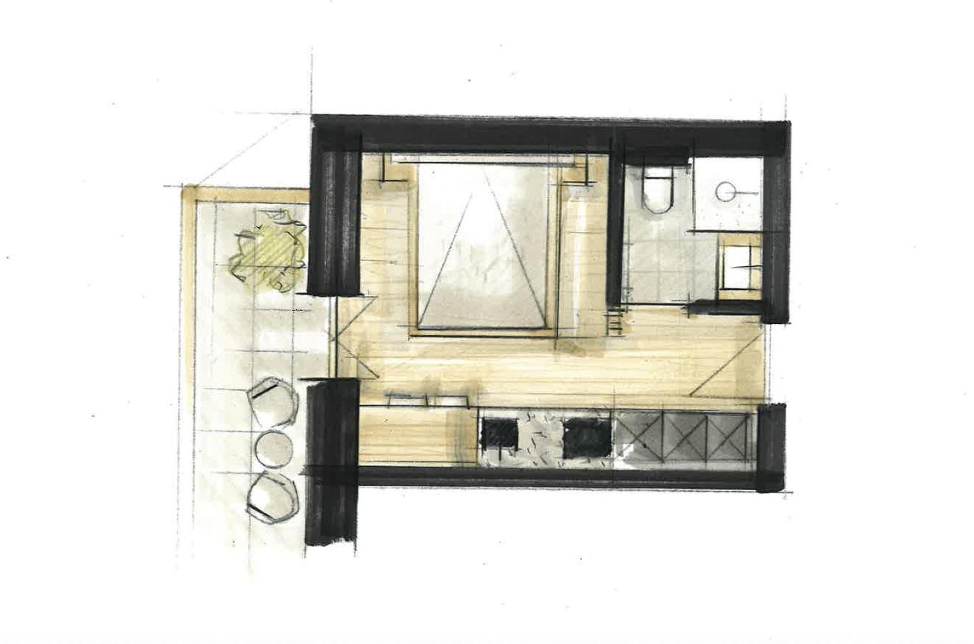 One-Bedroom Apartment with Balcony,1698995764:JPEG