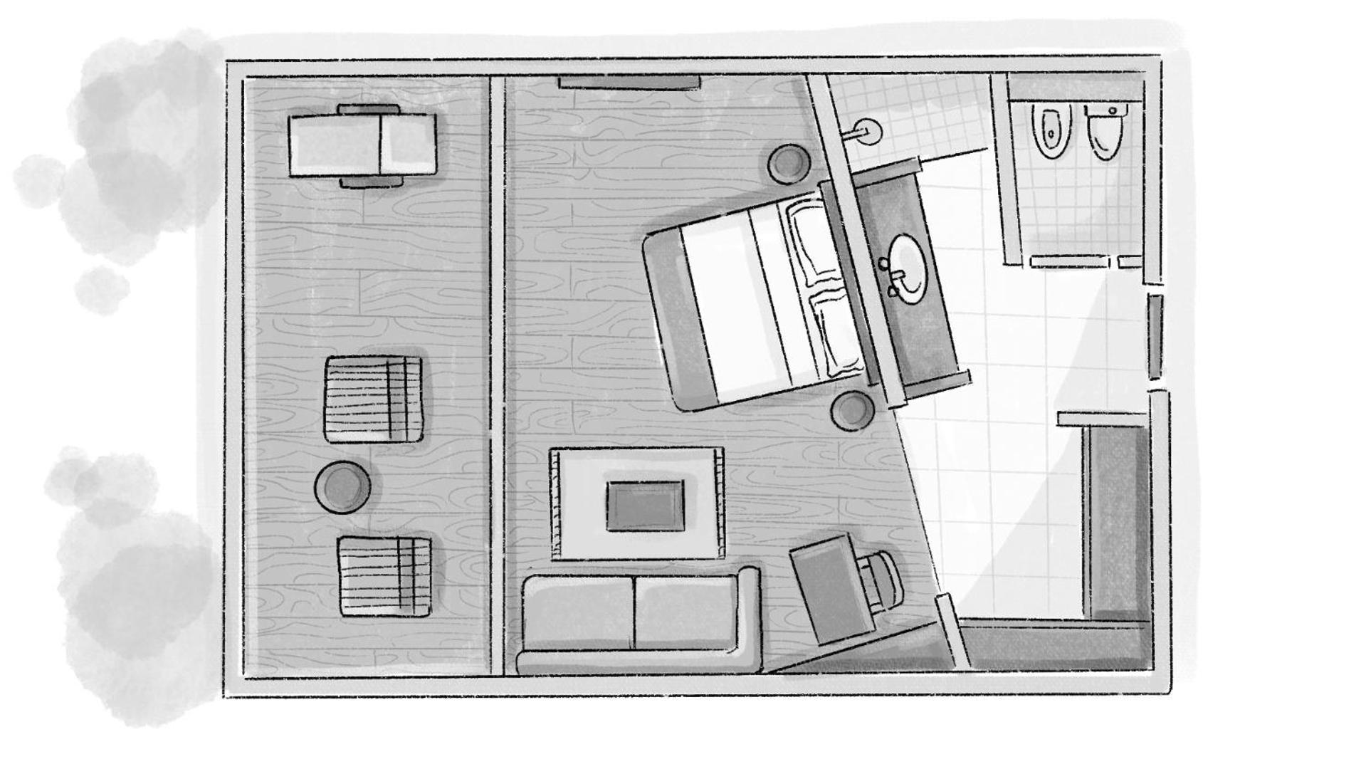 Deluxe Double Room Balcony