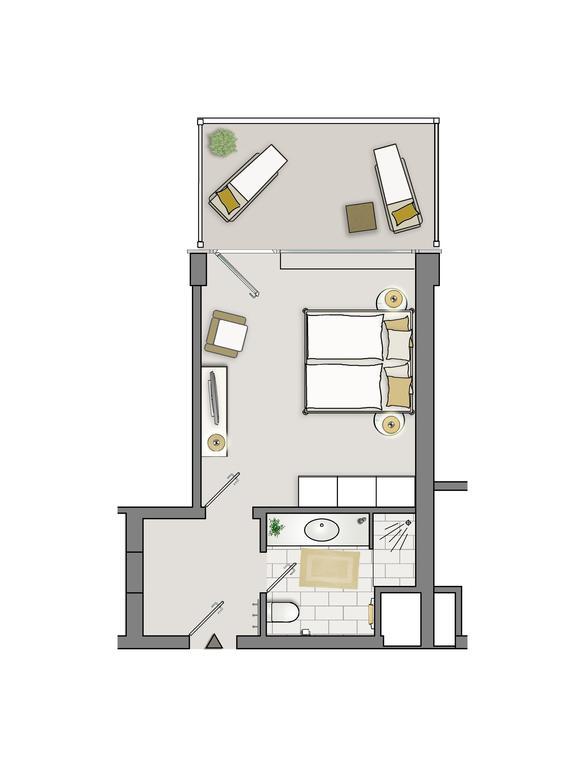 Superior Doppelzimmer mit Waldblick
