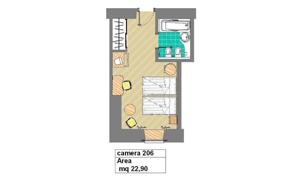 Deluxe Doppel-/Zweibettzimmer