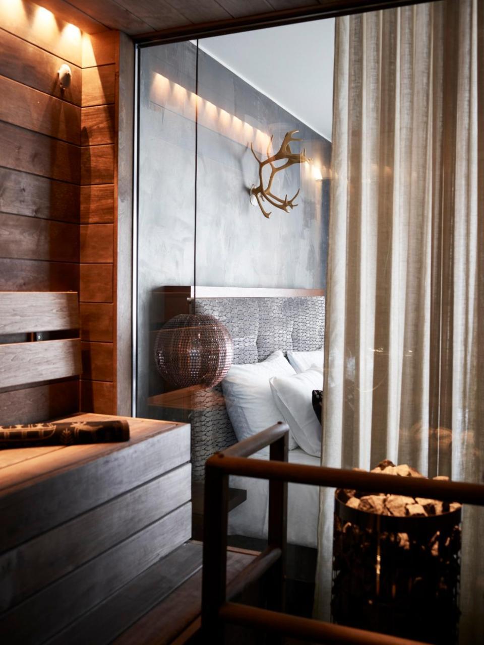 Deluxe Doppelzimmer Mystique mit Sauna
