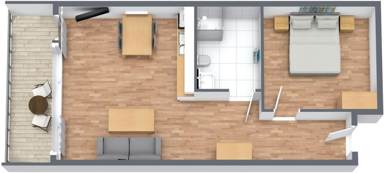 Standard One-Bedroom Apartment