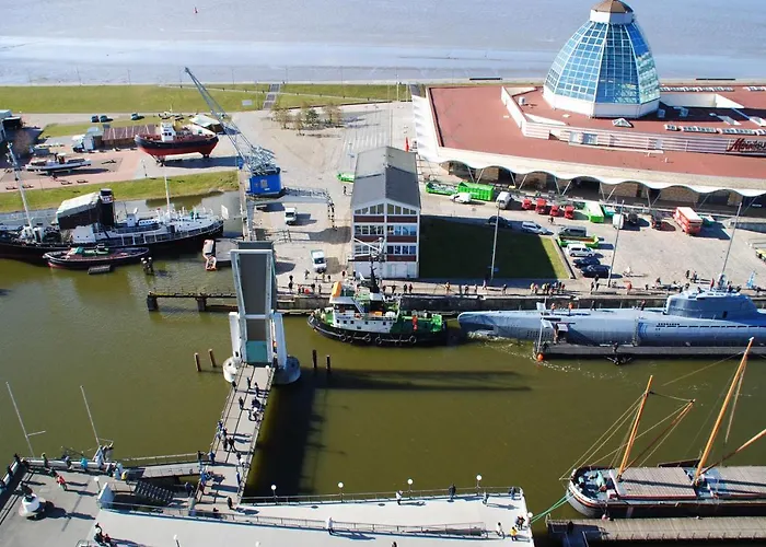 Hotel nahe College: Apartment Meerblick