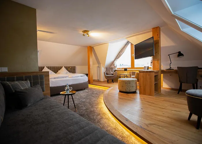 Hotel mit Aussicht: Hotel Sonne Garni