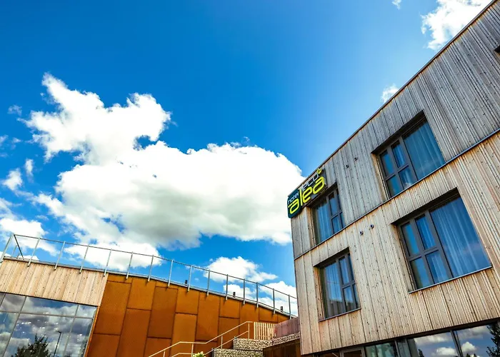 Ökohotel aus Holz Alea Eco