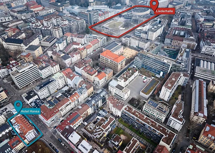 Hotel mit Aussicht: Hotel Hansa Stuttgart City