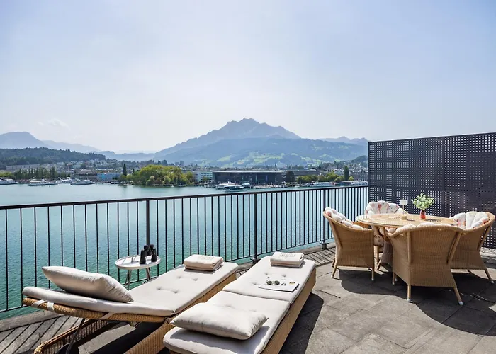 Luxushotel: Grand Hotel National Luzern