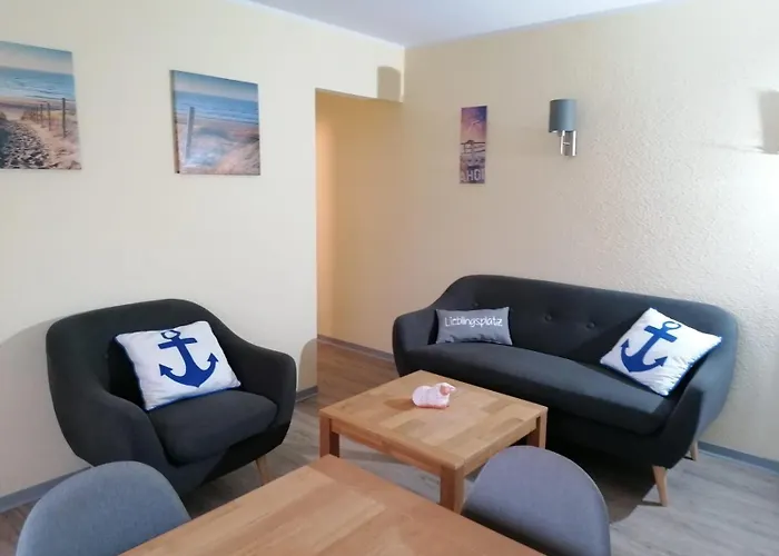 Strandhotel: Hotel Pension garni Haus am Strand