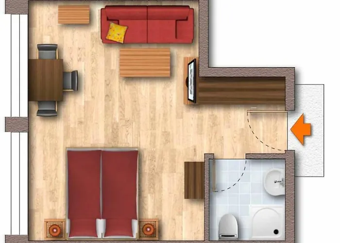 Gästehaus: Gasthof Restaurant Waldcafe