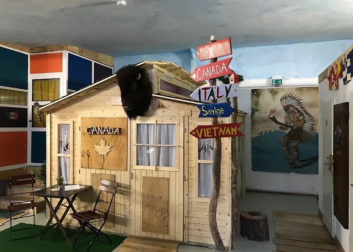 Herberge: HafenTraum IndoorCampingHostel