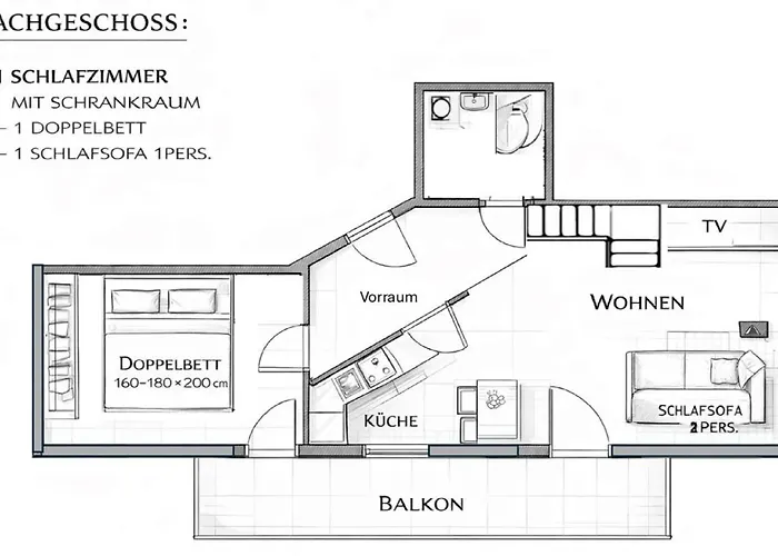 Apartment: Landgasthof Pfeffermühle