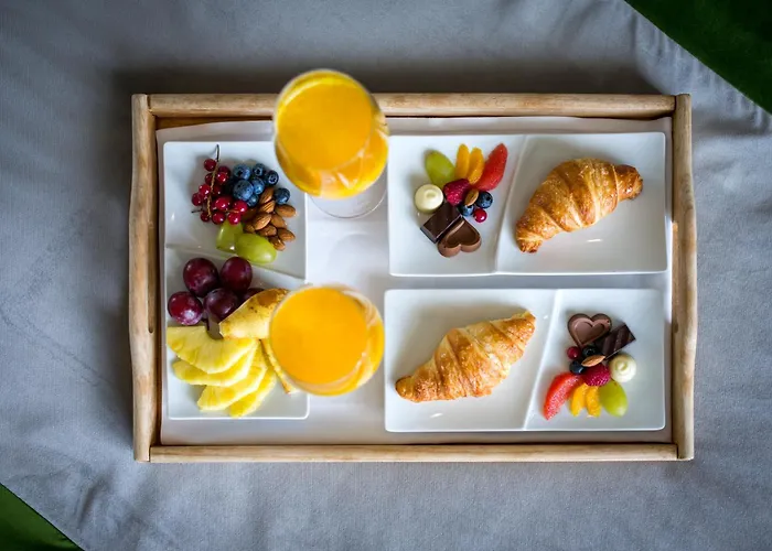 Selbstverpflegung: Royal Blue Hotel