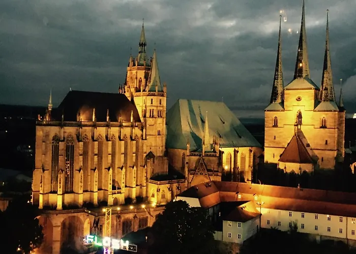 In Erfurt Mit Kleinem Balkon